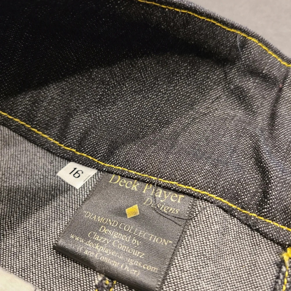 NWOT Deck Player Design denim maxi skirt size 16 women's - Picture 5 of 8